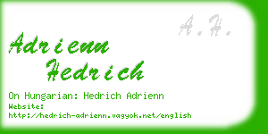 adrienn hedrich business card